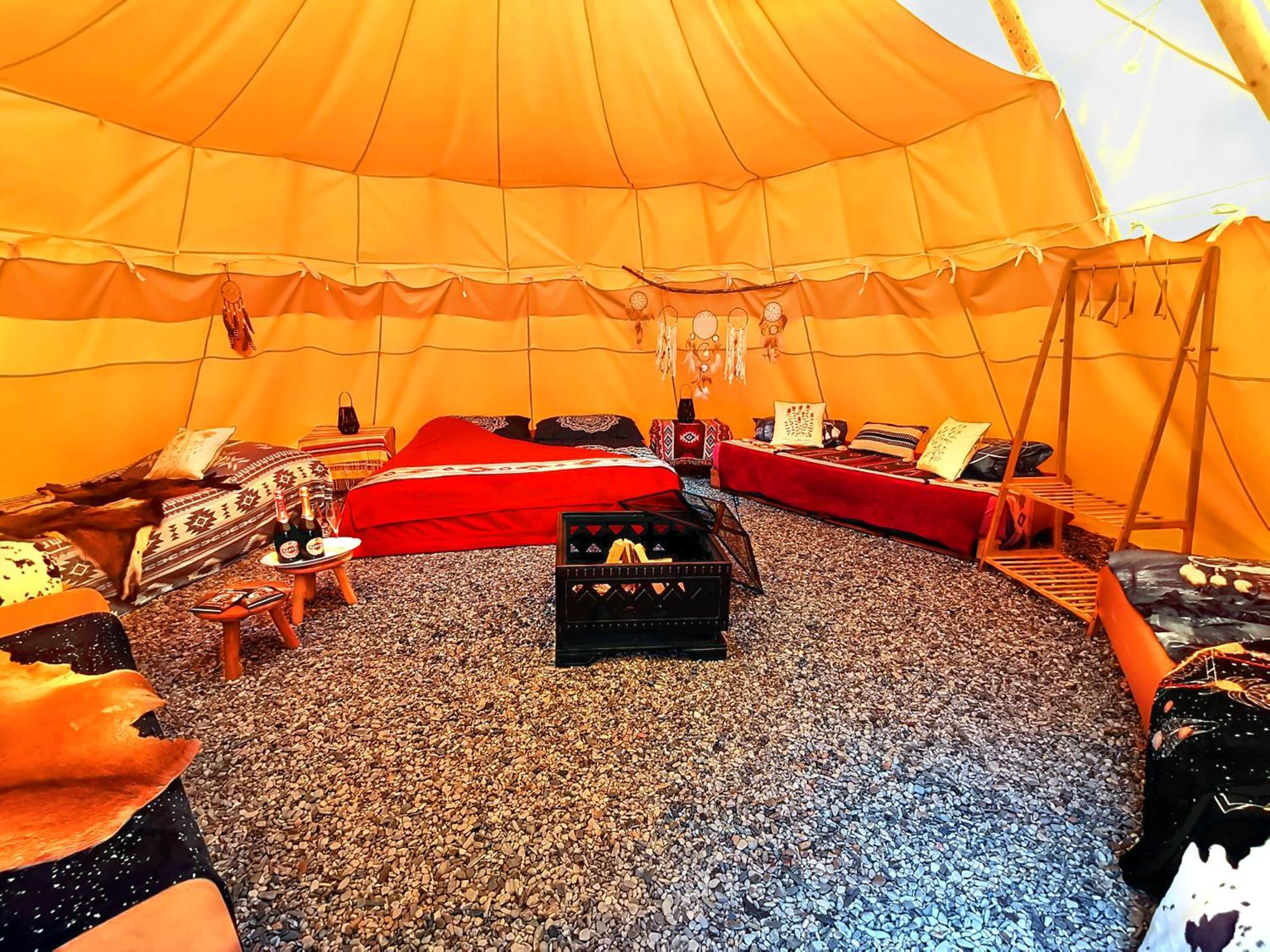 Teepee Camp Lounky Hotel Chodouny Luaran gambar